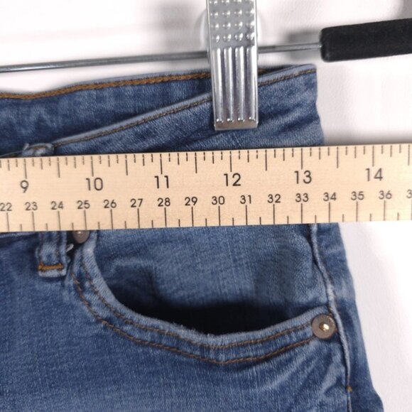 PISTOLA Cotton Rayon Blend Jeans Raw Hem P6738MTW-LMT Size 27 - Picture 5 of 12